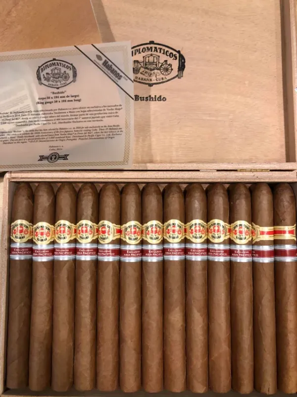 Diplomaticos cigar Bushido (ER Asia Pacifico 2014) ? Box of 25 - Image 3