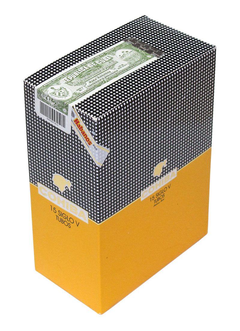COHIBA SIGLO V TUBOS (Box of 15) - Image 3